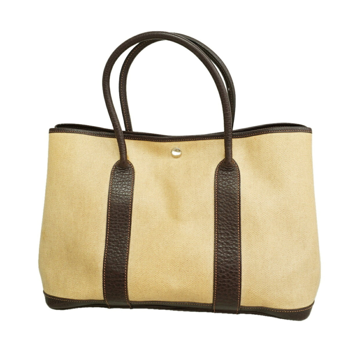 Hermes Brown Toile H Tote Bag (Pre-Owned)