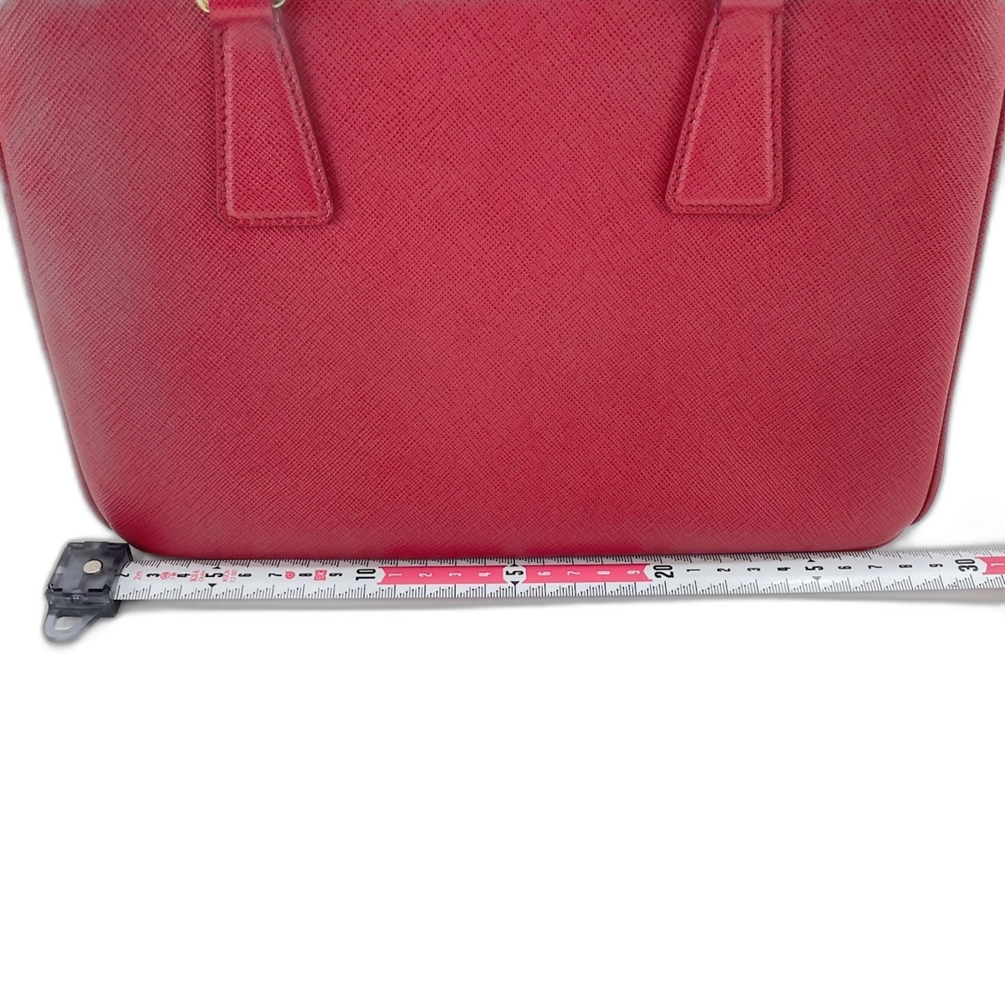 Prada Red Color Handbag Shoulder Bag (Pre-Owned)