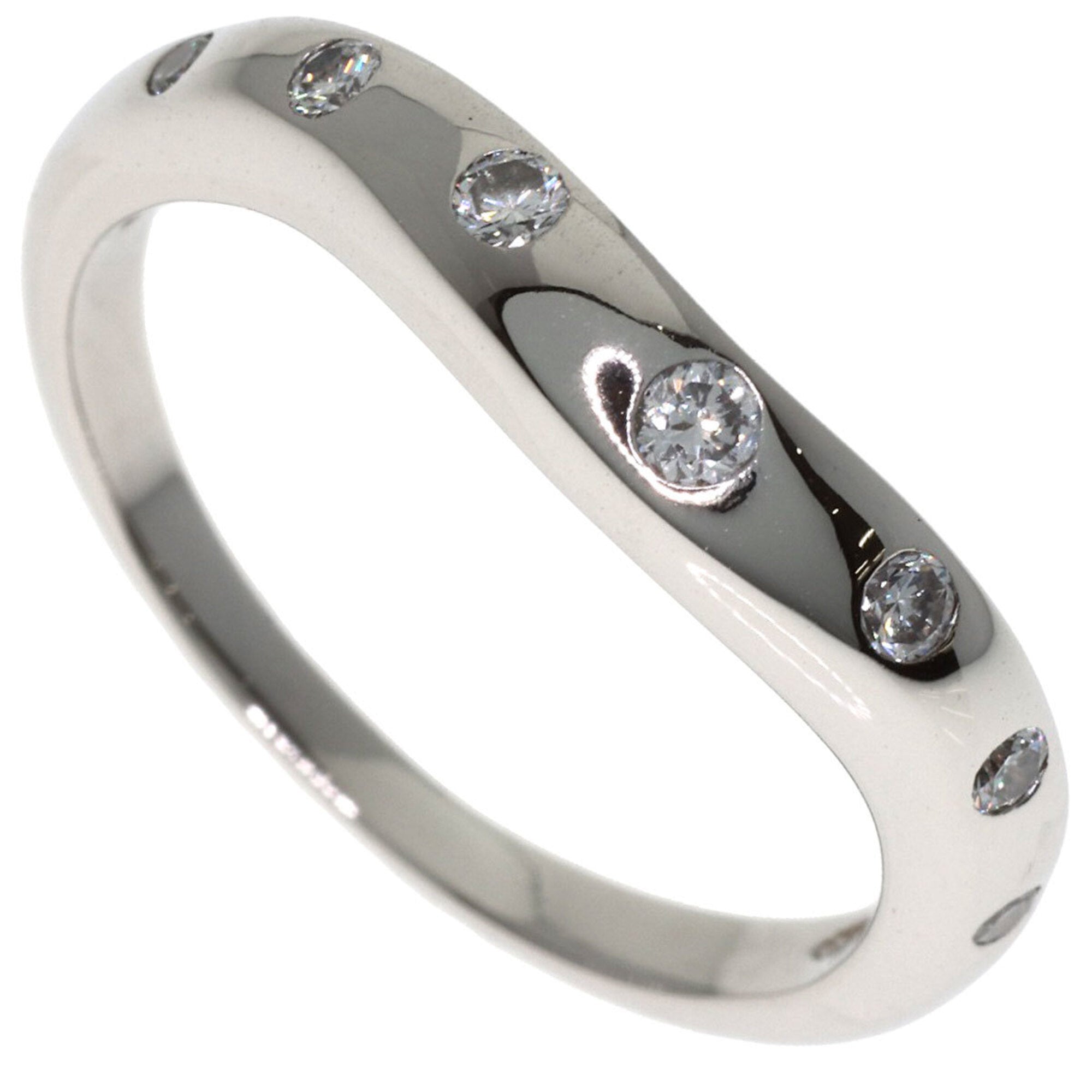 Bvlgari Platinum 950 Band Ring (Pre-Owned)