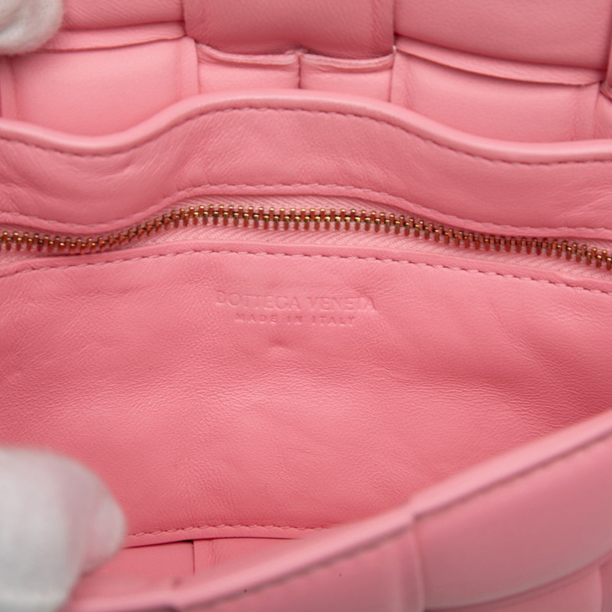 Bottega Veneta Pink Leather Shoulder Bag (Pre-Owned)