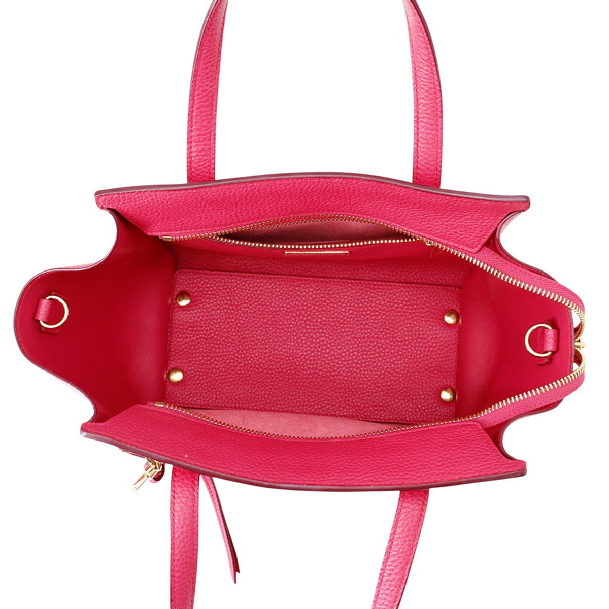 Salvatore Ferragamo Pink Leather Handbag (Pre-Owned)