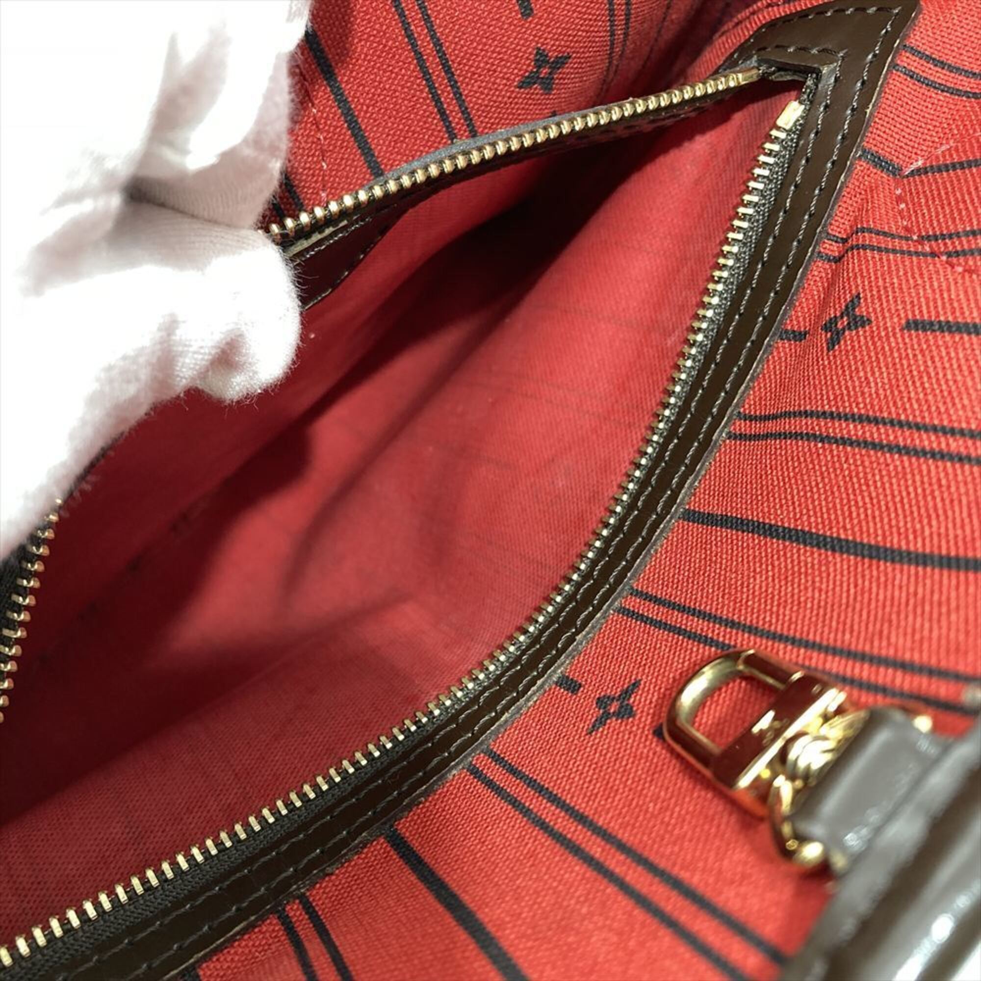 Louis Vuitton Brown Cerise Damier Canvas Ebene Damier Canvas Tote Bag (Pre-Owned)