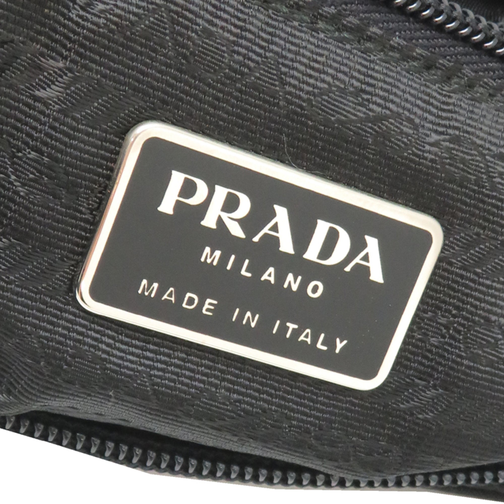 Prada Black Nylon Tote Bag (Pre-Owned)