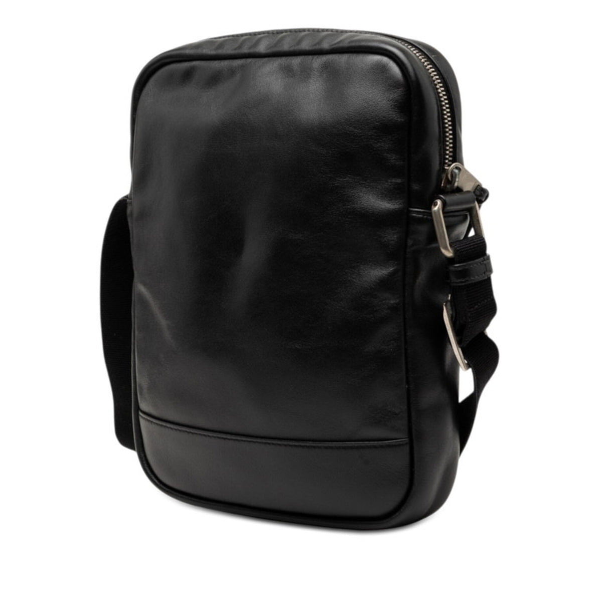 Saint Laurent Black Leather Shoulder Bag (Pre-Owned)