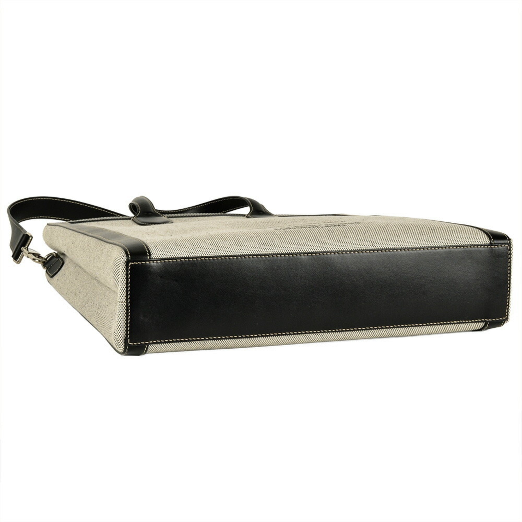 Burberry Black Canvas Shoulder Bag (Pre-Owned)