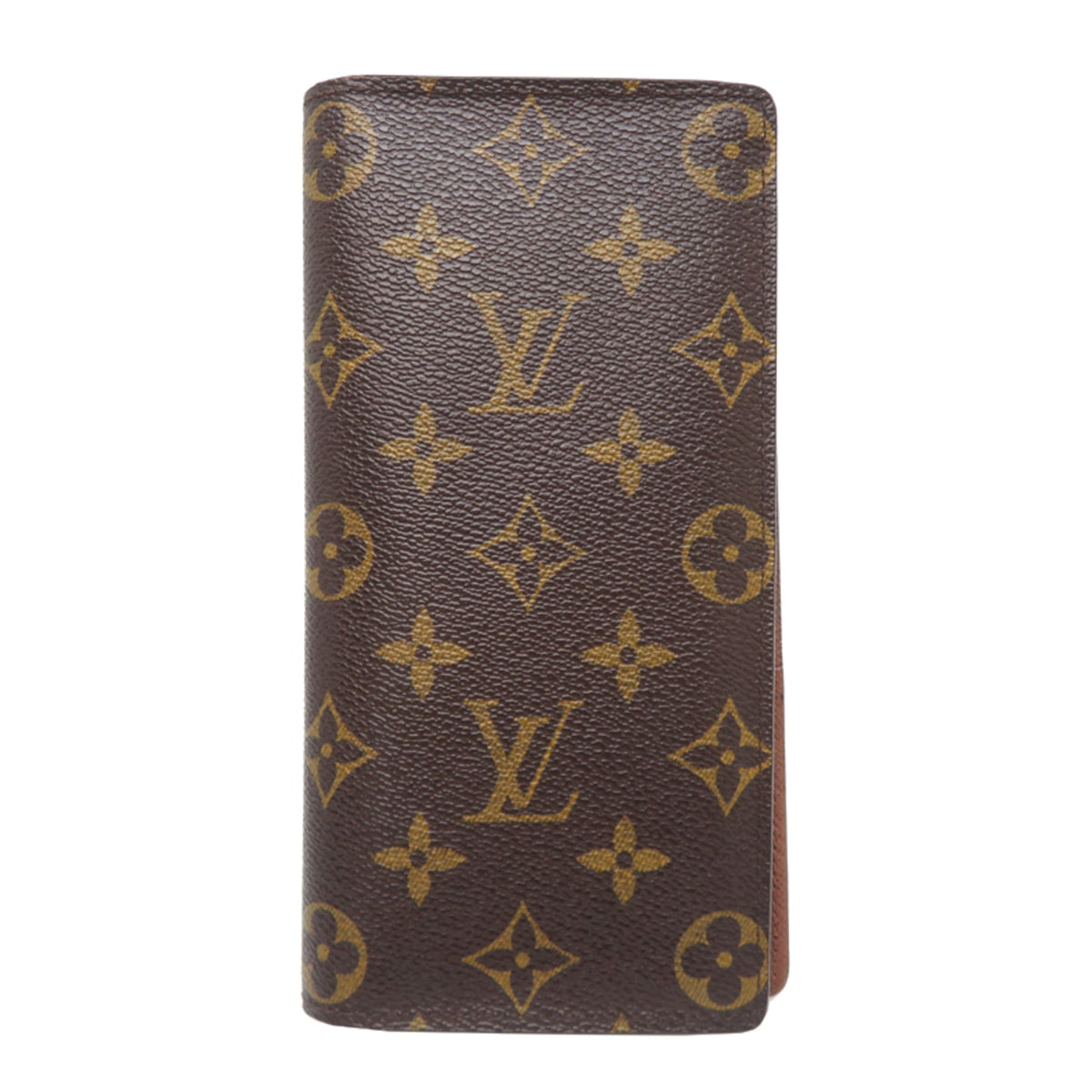 Louis Vuitton Brown Monogram Long Wallet (Bi-Fold) (Pre-Owned)