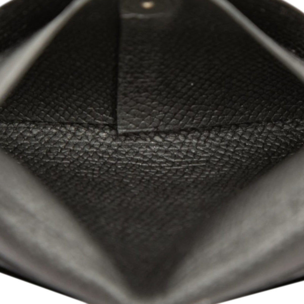 Hermes Black Epsom Leather Coin Purse/Coin Case (Pre-Owned)
