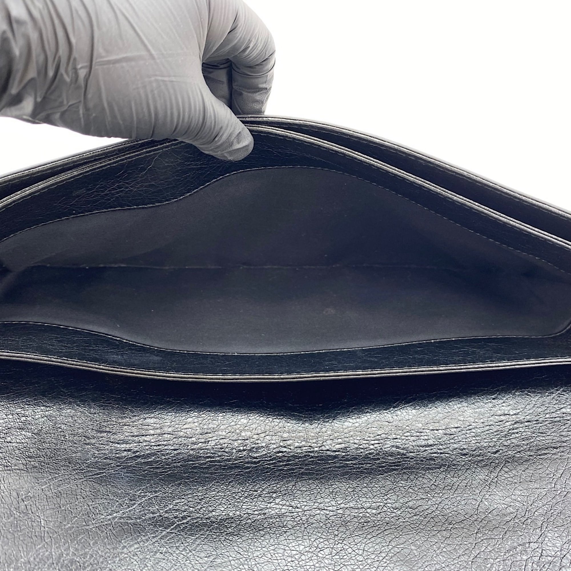 Balenciaga Black Clutch Bag (Pre-Owned)