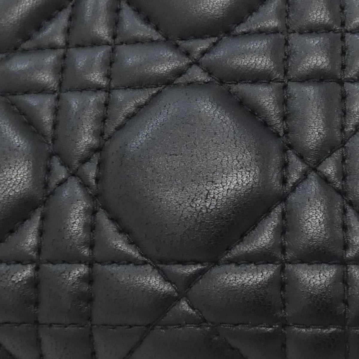 Christian Dior Black Leather Handbag (Pre-Owned)