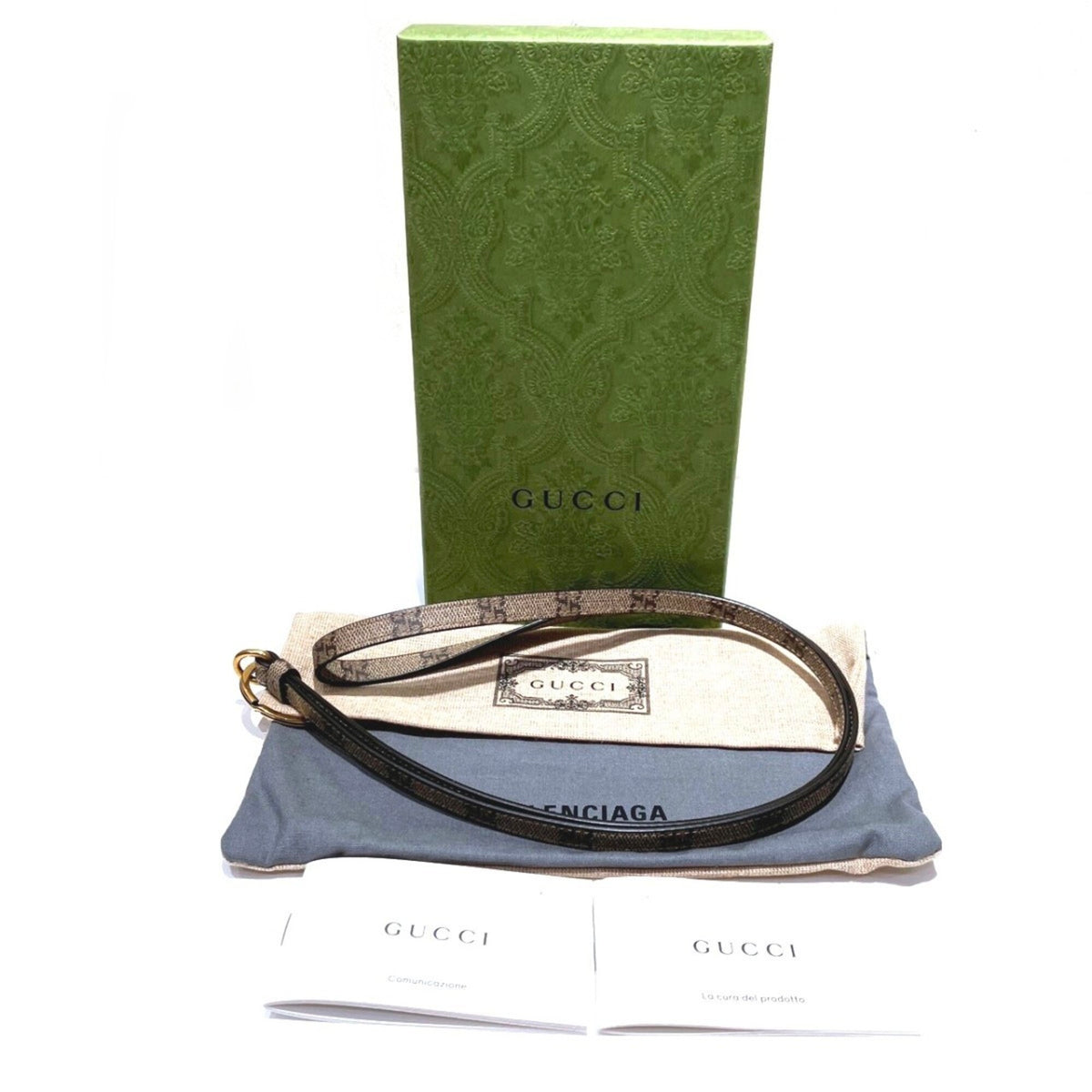 Gucci Brown Pvc Coin Purse/Coin Case (Pre-Owned)