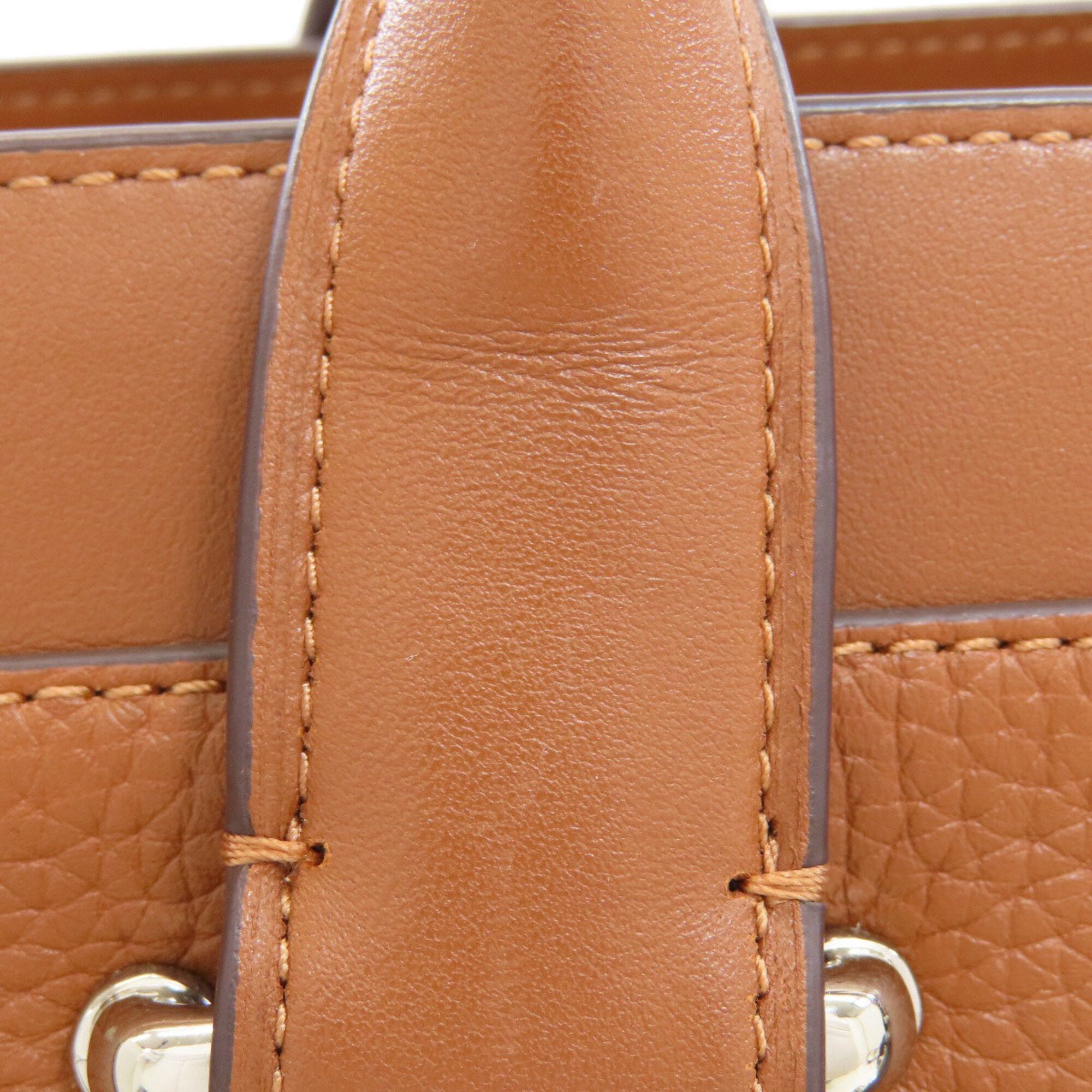 Coach Brown Leather Handbag (Pre-Owned)