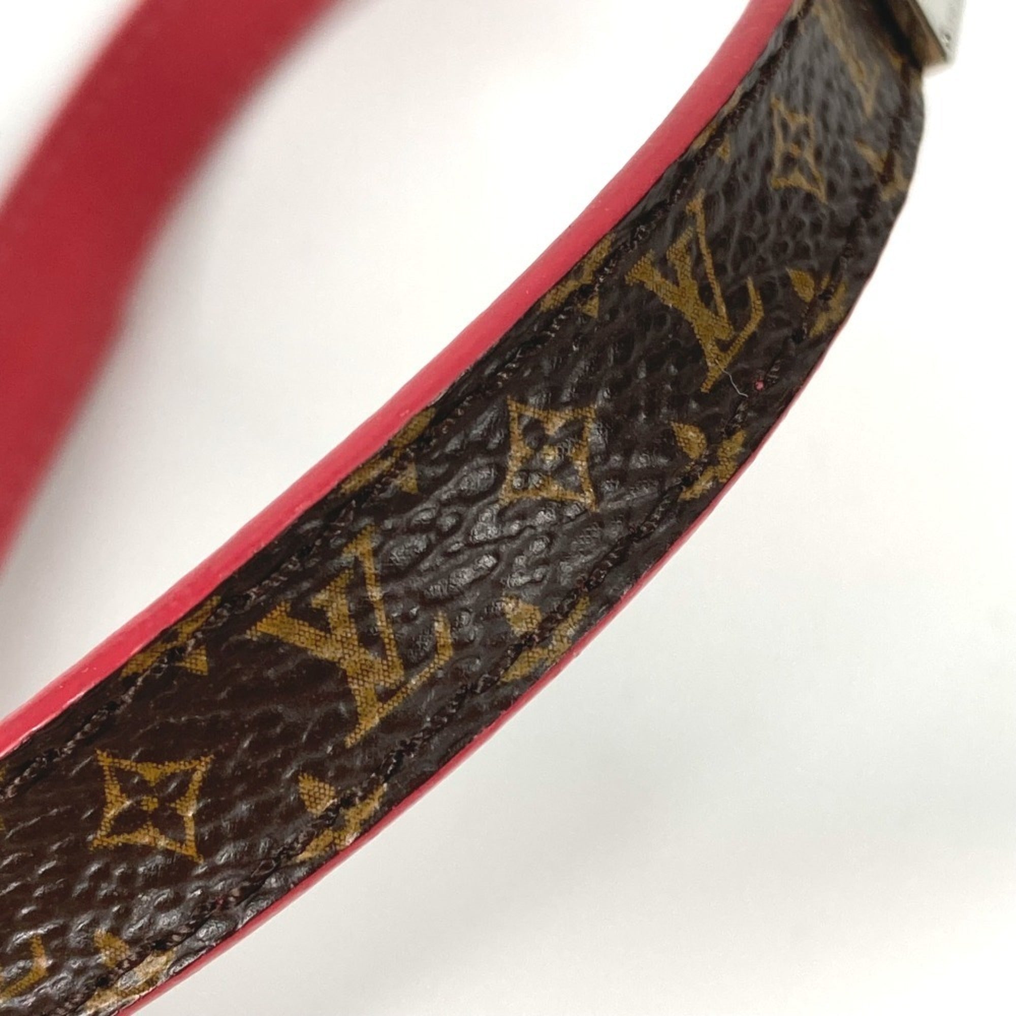Louis Vuitton Monogram Brown Monogram Canvas Monogram Charm Bracelet (Pre-Owned)