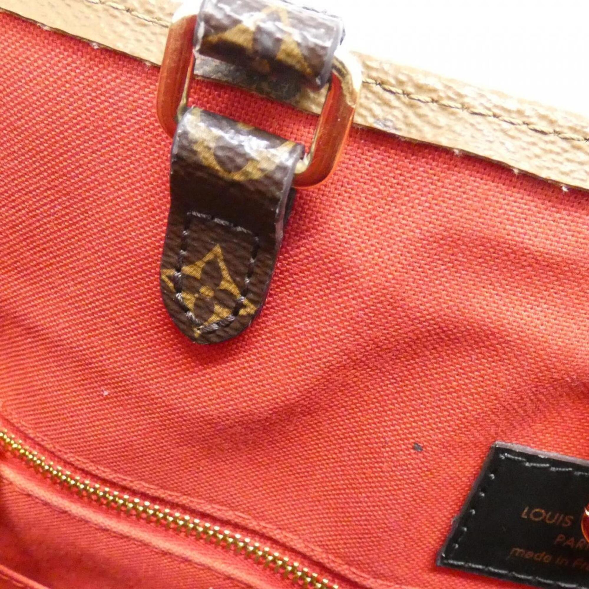 Louis Vuitton Marron Monogram Monogram Coated Canvas Handbag (Pre-Owned)