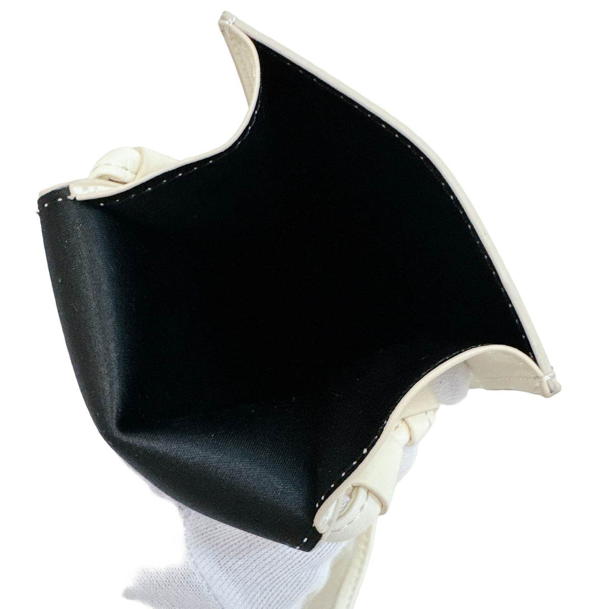 Celine White Leather Pouch (Pre-Owned)