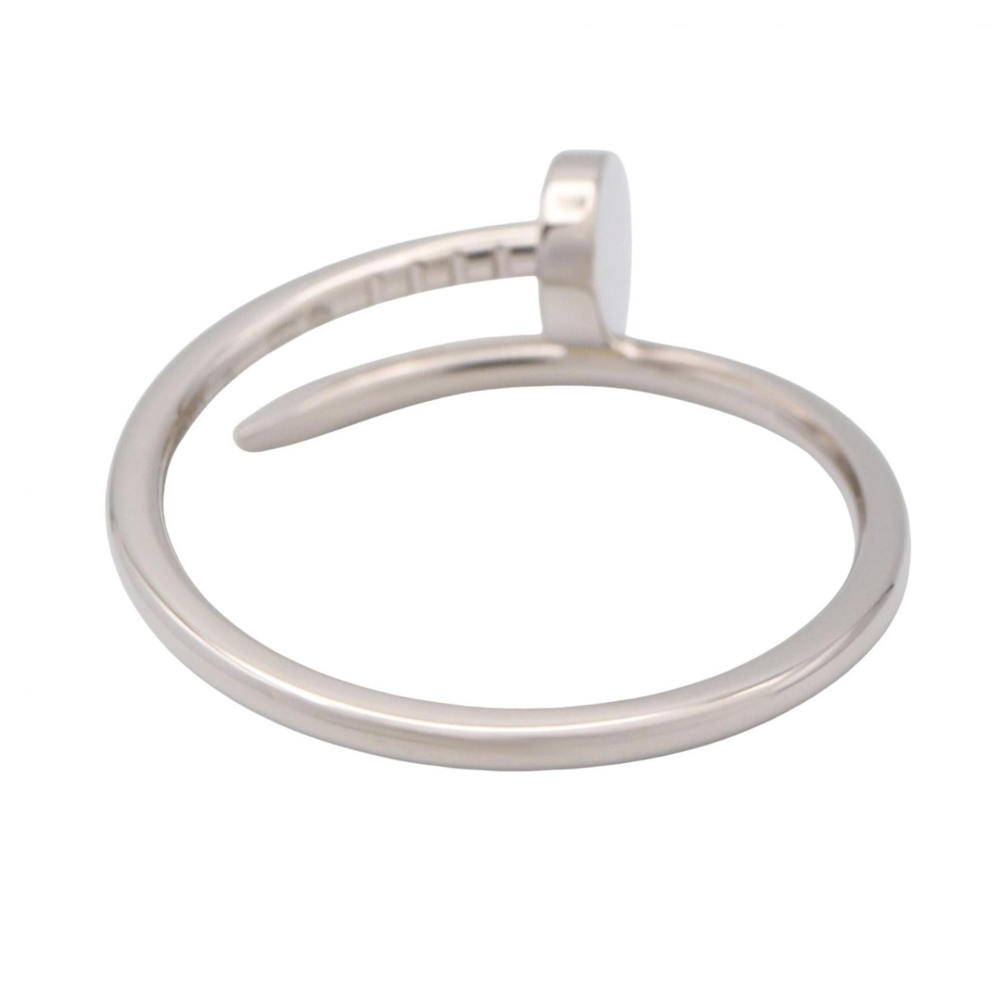 Cartier Silver White Gold (18K) Band Ring (Pre-Owned)
