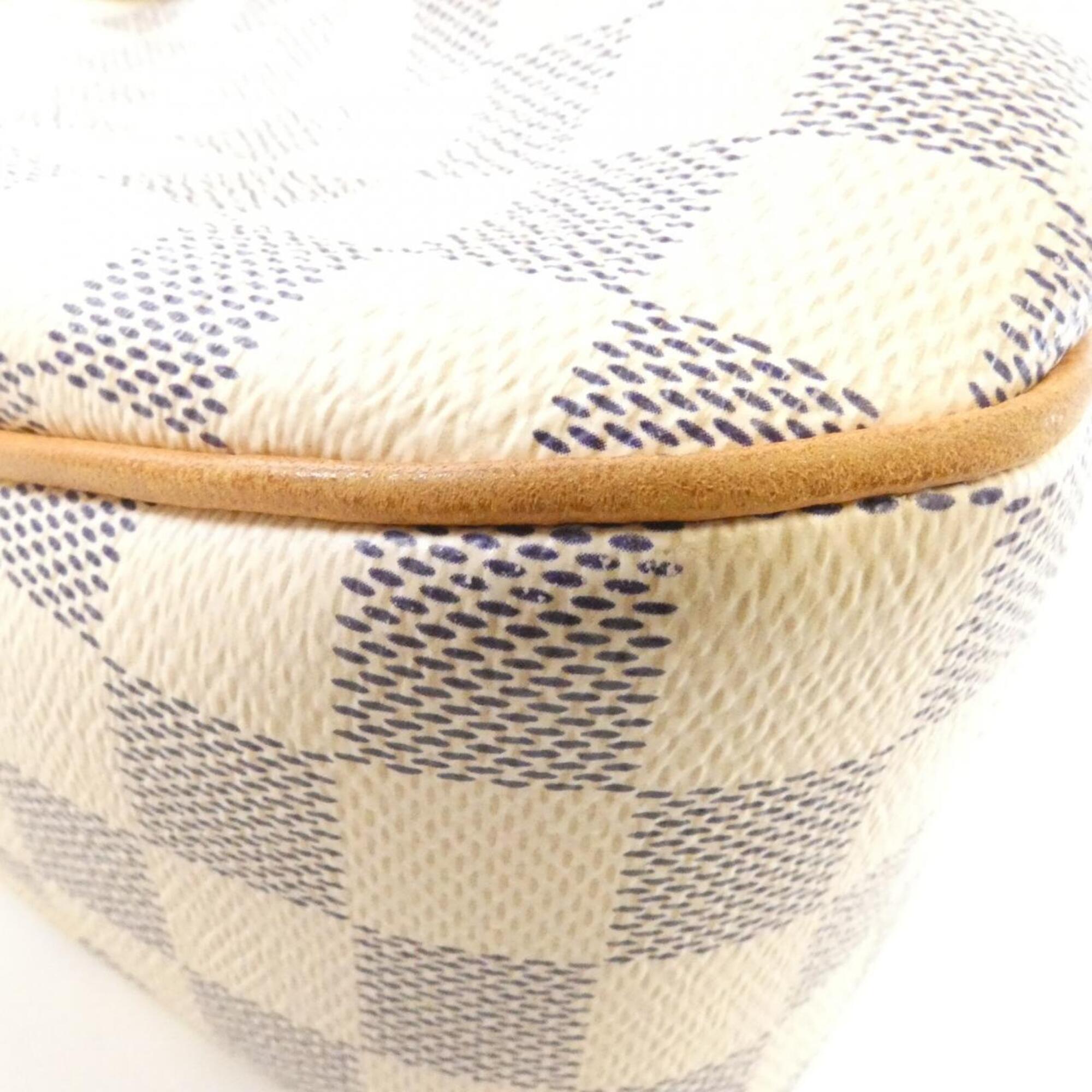 Louis Vuitton Azur Coated Canvas Shoulder Bag (Pre-Owned)