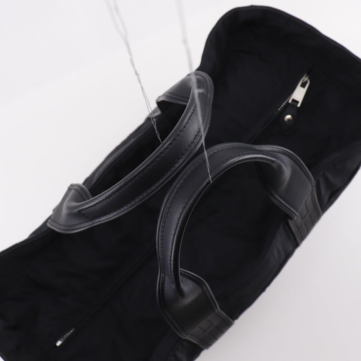 Hermes Acapulco Black Nylon Handbag (Pre-Owned)