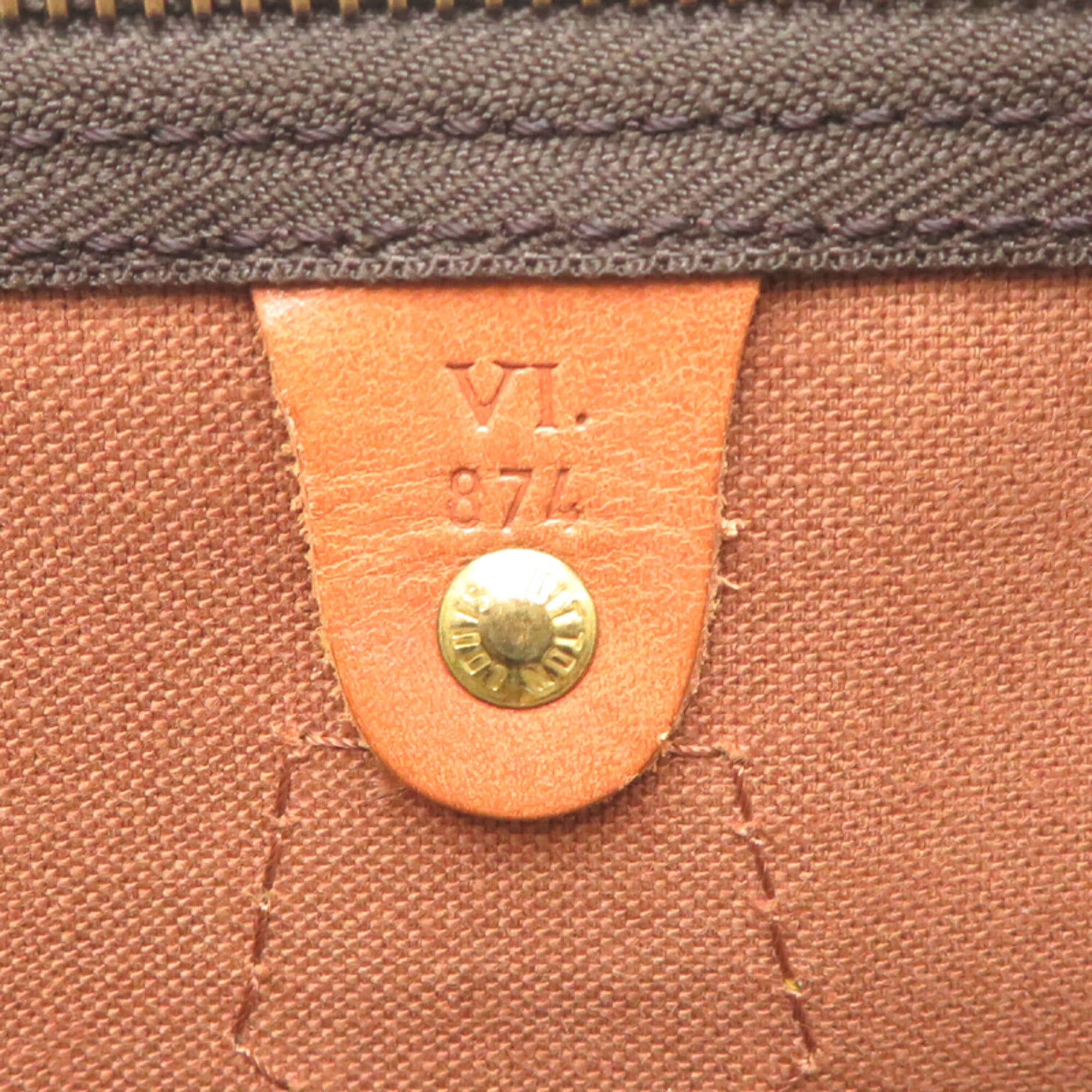 Louis Vuitton Brown Monogram Boston Bag (Pre-Owned)