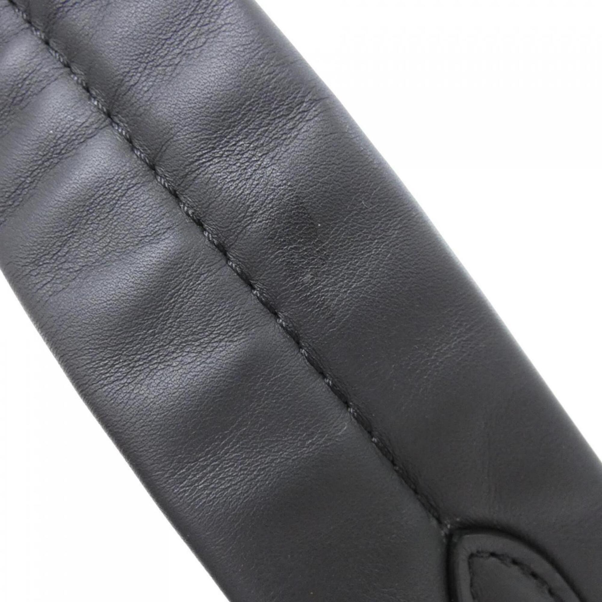 Louis Vuitton Black Coated Canvas Backpack (Pre-Owned)