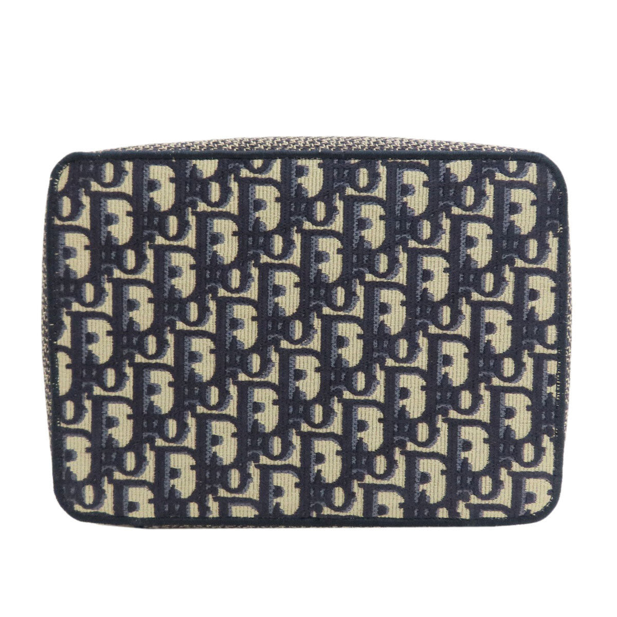 Christian Dior Navy Canvas Handbag (Pre-Owned)