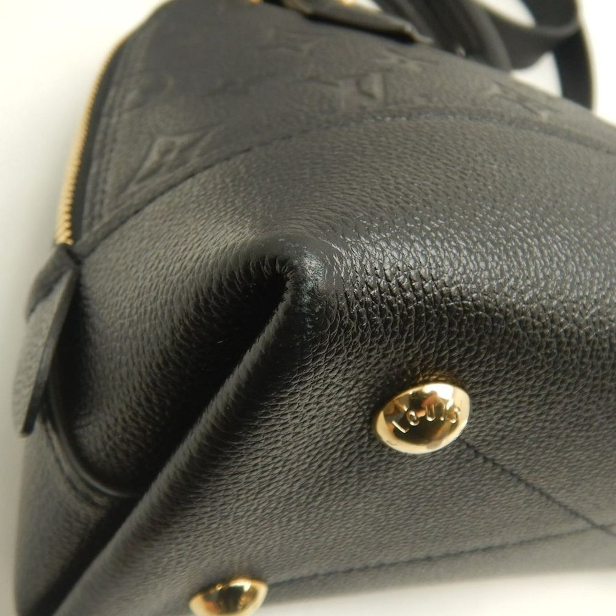 Louis Vuitton Noir Monogram Empreinte Handbag (Pre-Owned)
