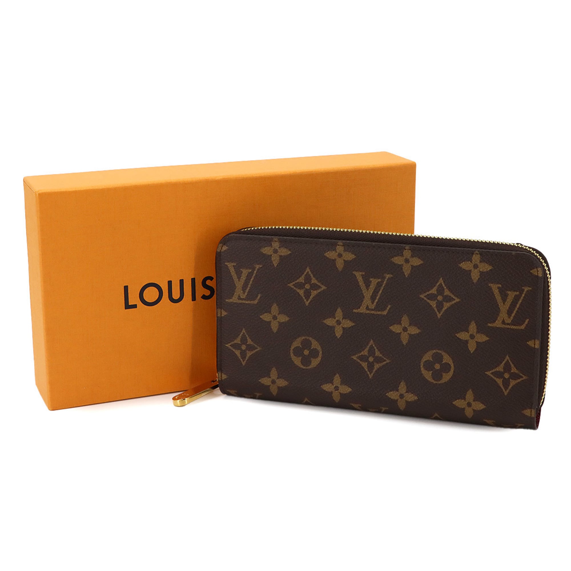 Louis Vuitton Fuchsia Monogram Monogram Canvas Long Wallet (Bi-Fold) (Pre-Owned)