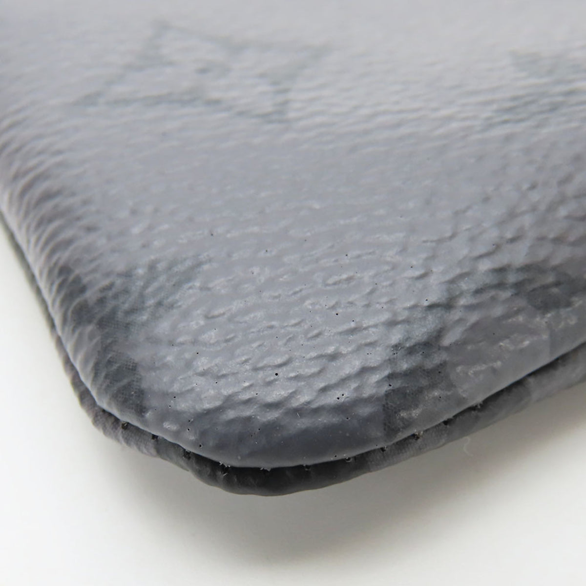 Louis Vuitton Monogram Eclipse Black Gray Monogram Eclipse Coin Purse/Coin Case (Pre-Owned)