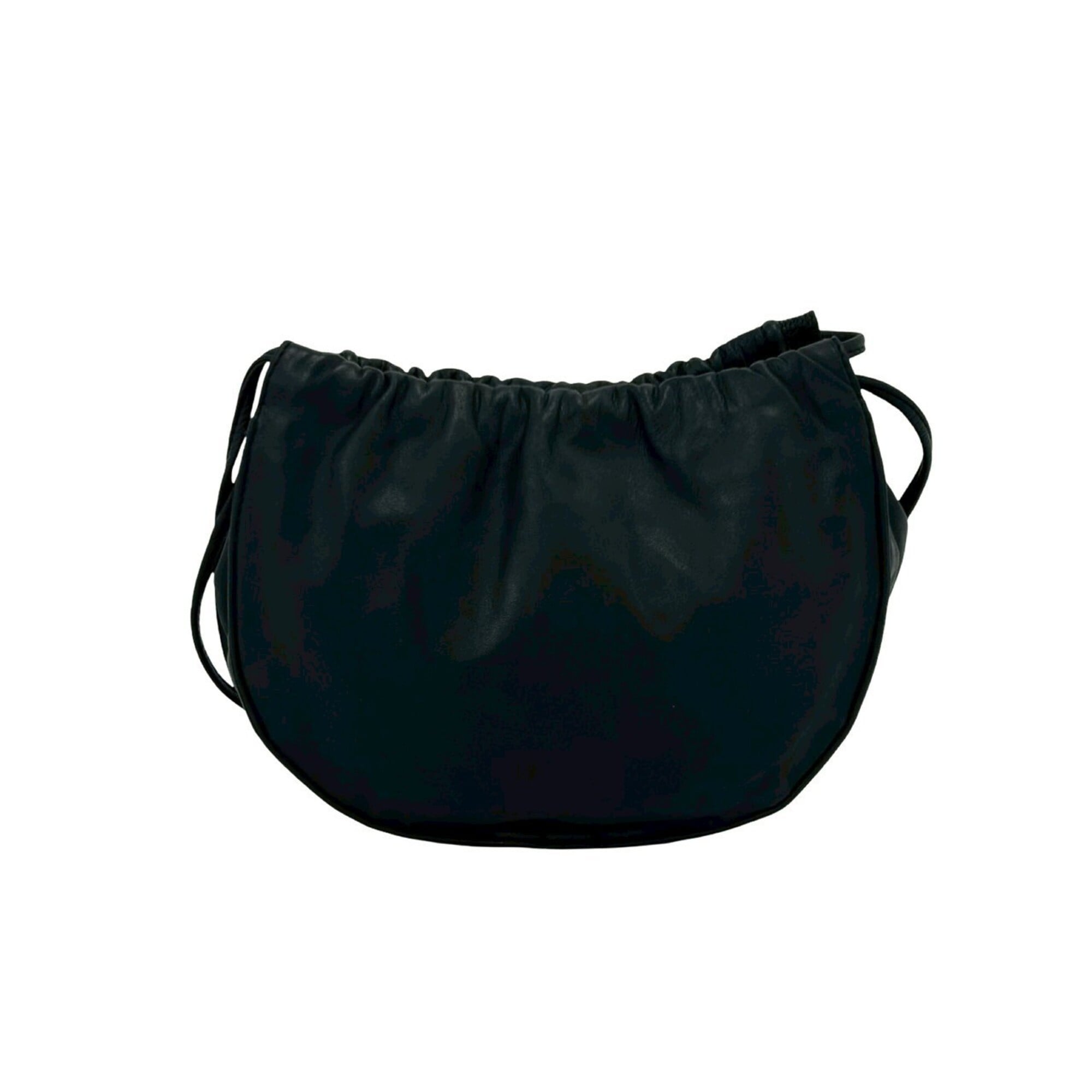 Loewe Black Leather Pochette Shoulder Bag (Pre-Owned)
