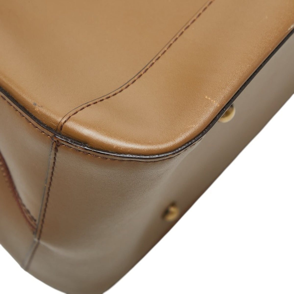 Burberry Brown Leather Handbag (Pre-Owned)