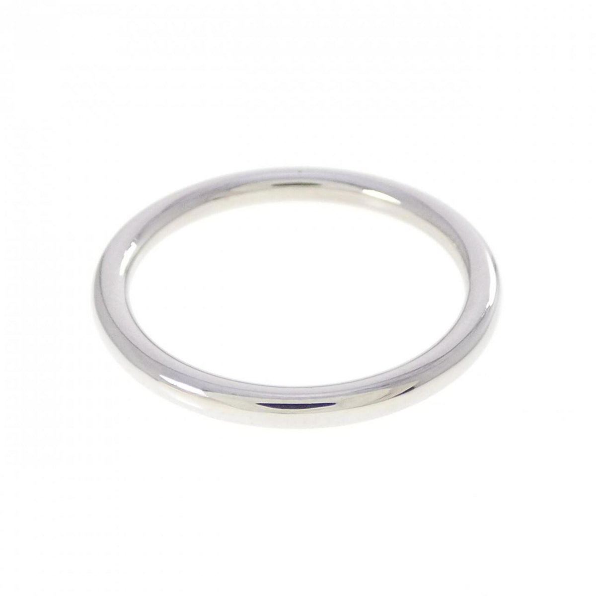 Tiffany Platinum Platinum 950 Band Ring (Pre-Owned)