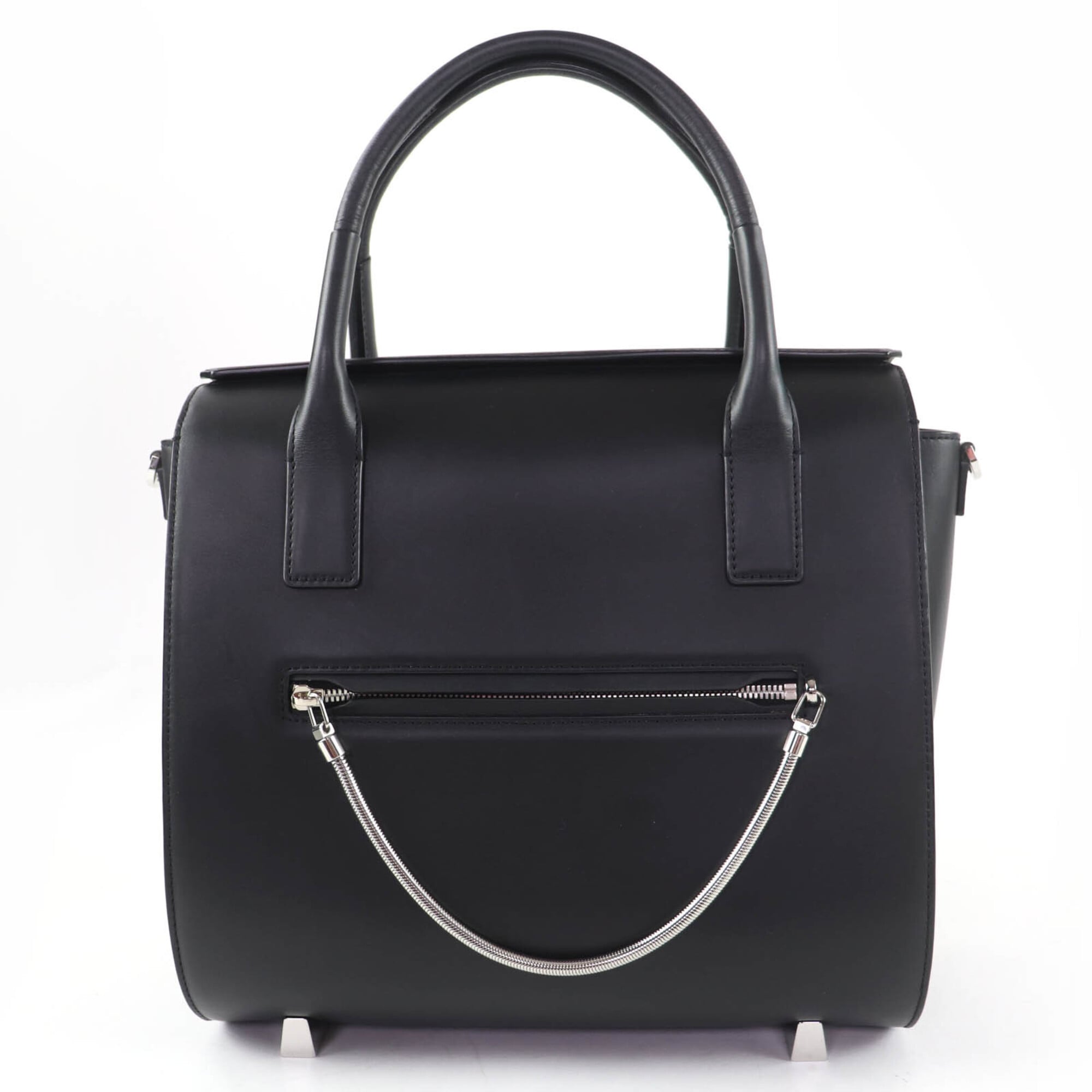Alexander Wang Black Leather Handbag Shoulder Bag (Pre-Owned)