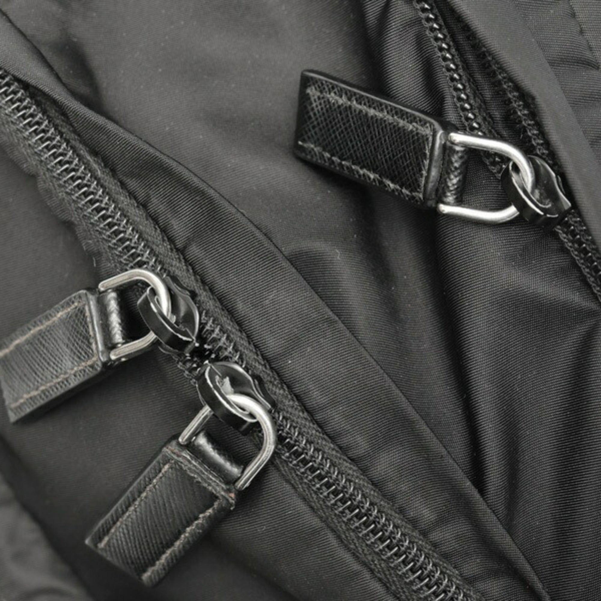 Prada Black Nylon Backpack (Pre-Owned)
