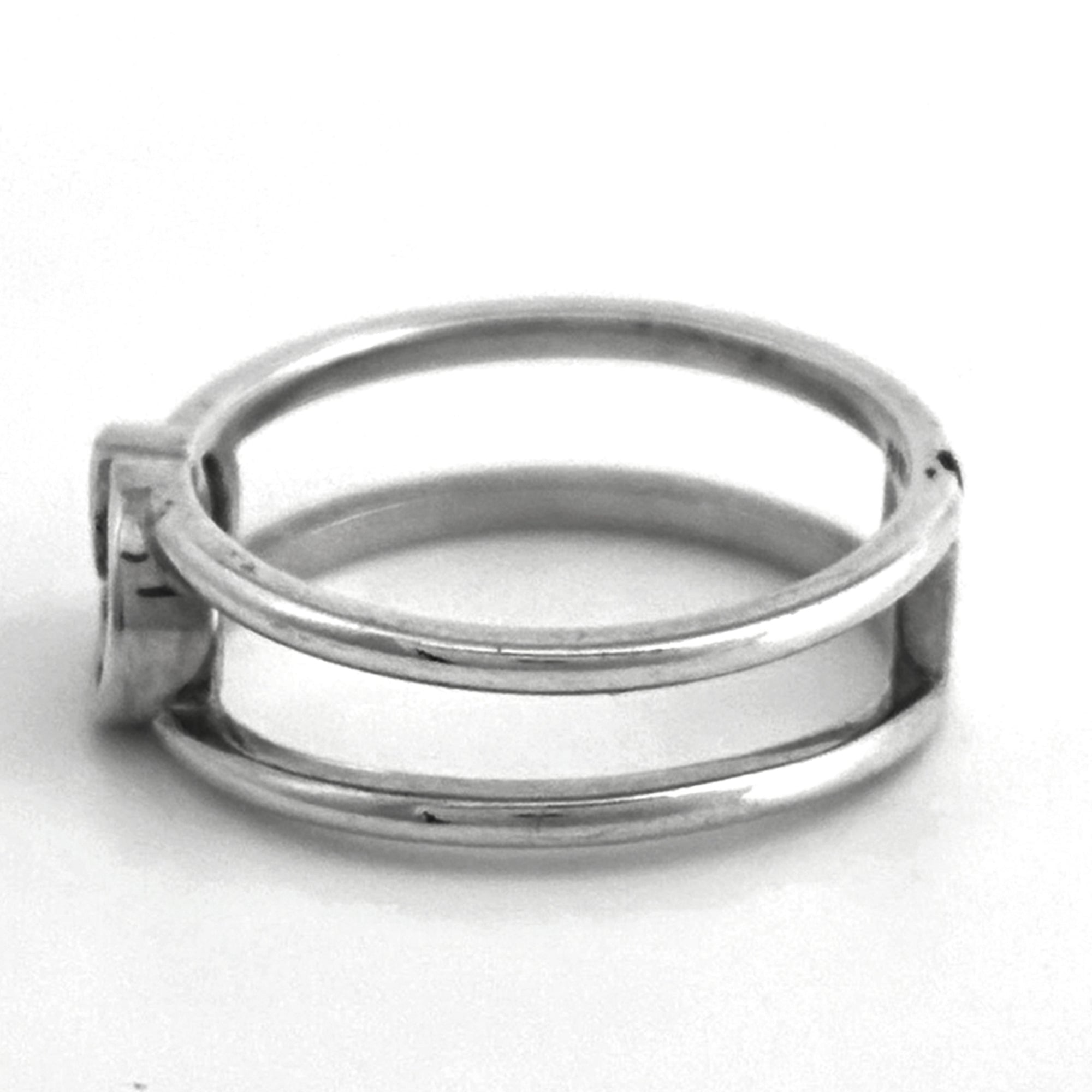 Gucci Silver Silver 925 Band Ring (Pre-Owned)