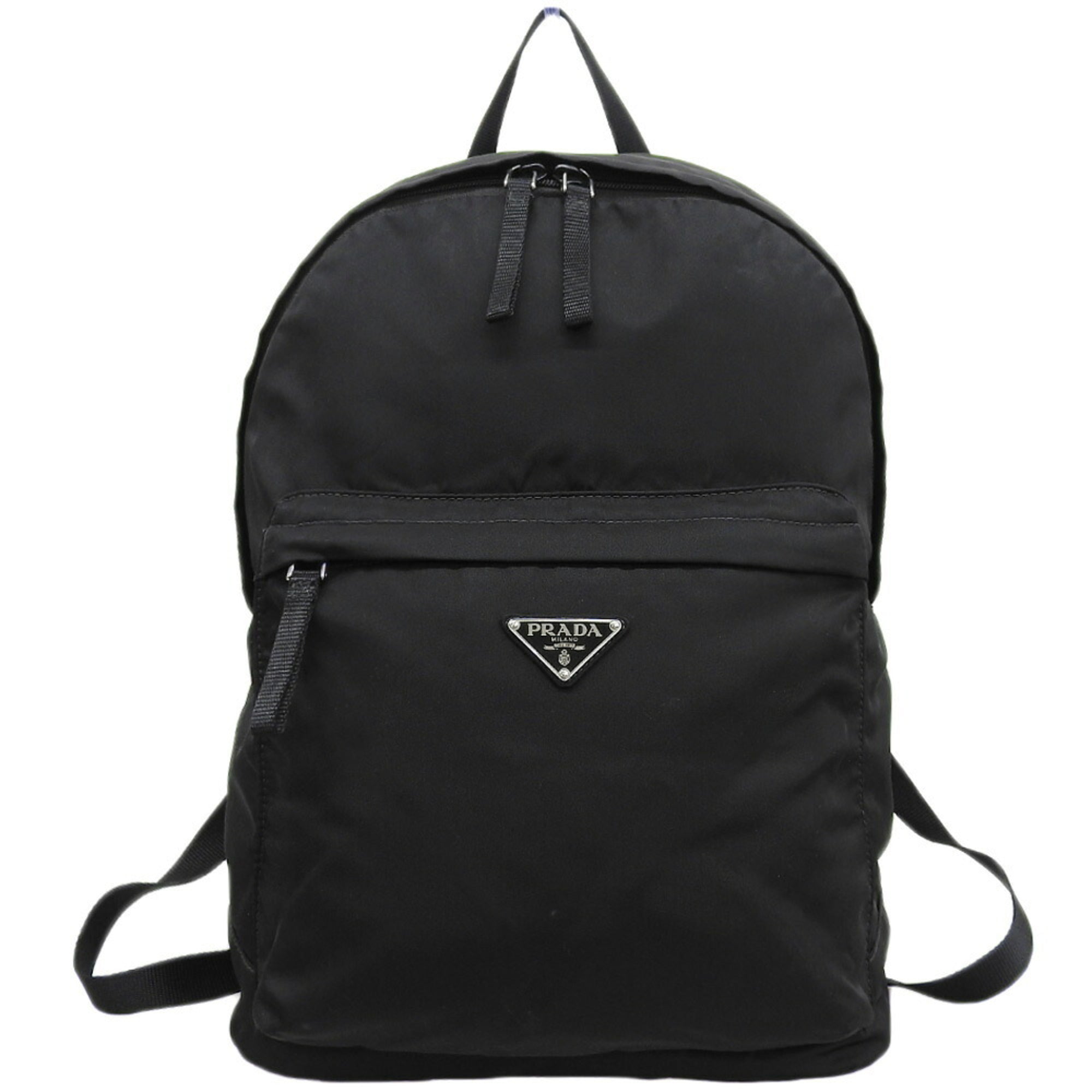 Prada Black Nylon Backpack (Pre-Owned)