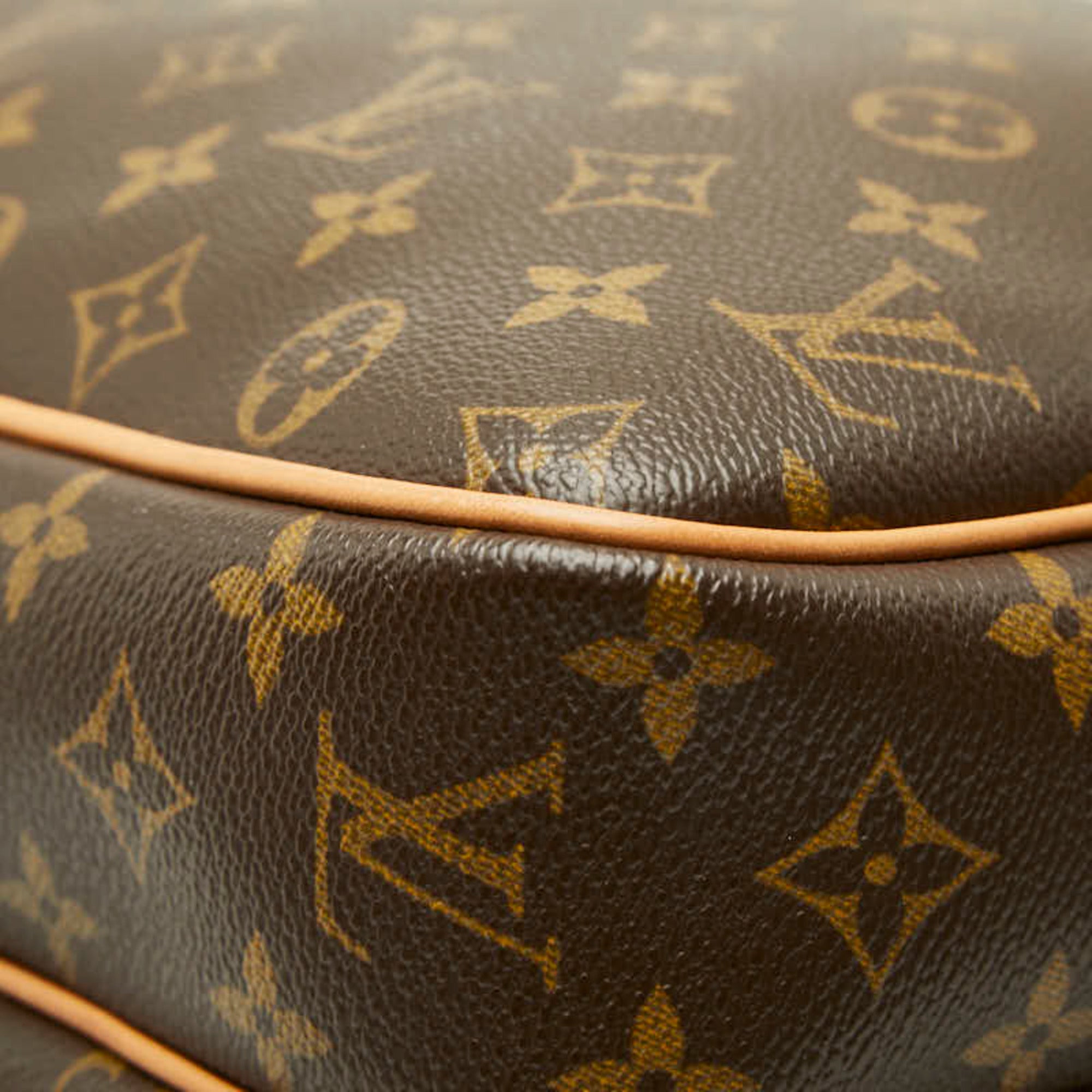 Louis Vuitton Brown Pvc Leather Shoulder Bag (Pre-Owned)