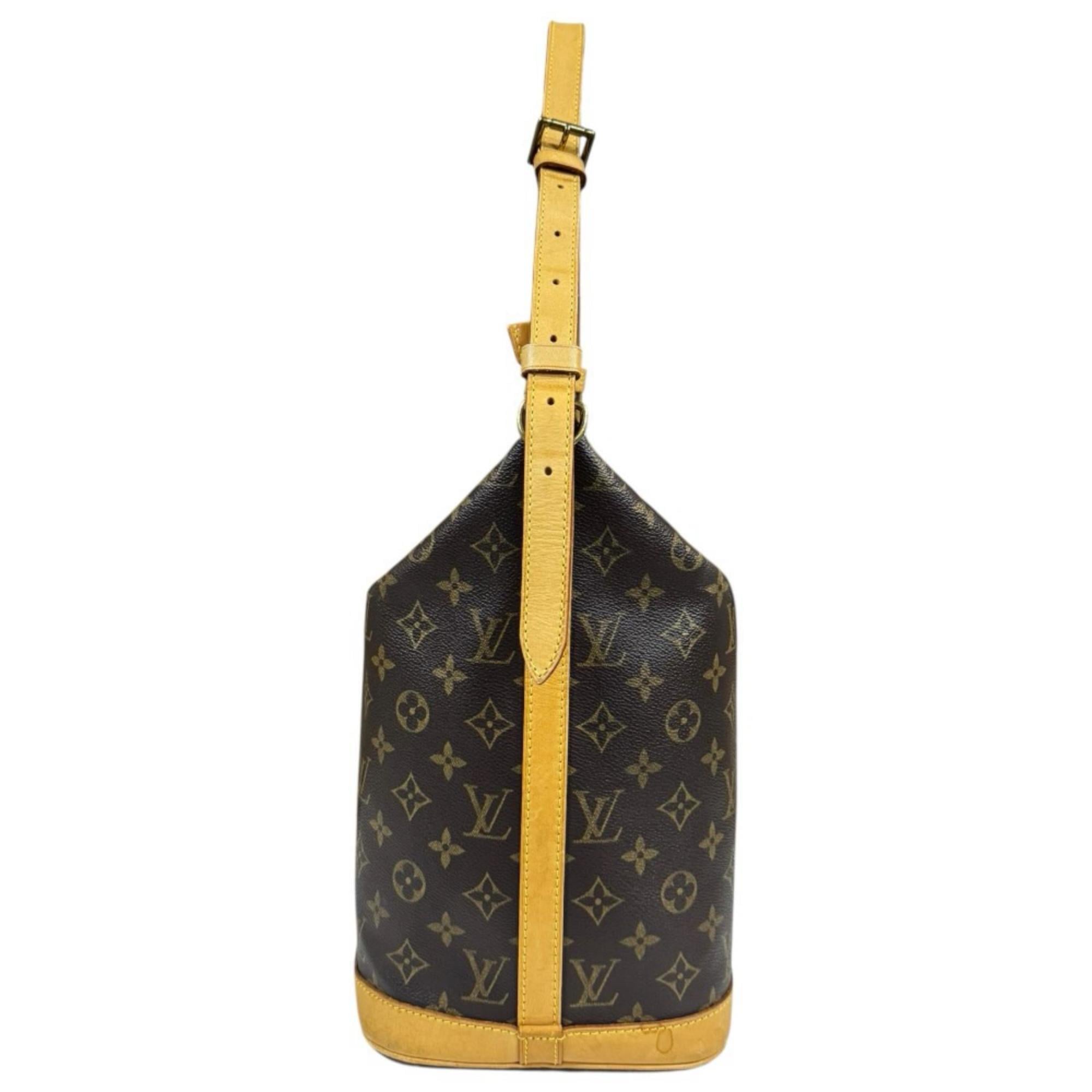 Louis Vuitton Brown Monogram Shoulder Bag (Pre-Owned)