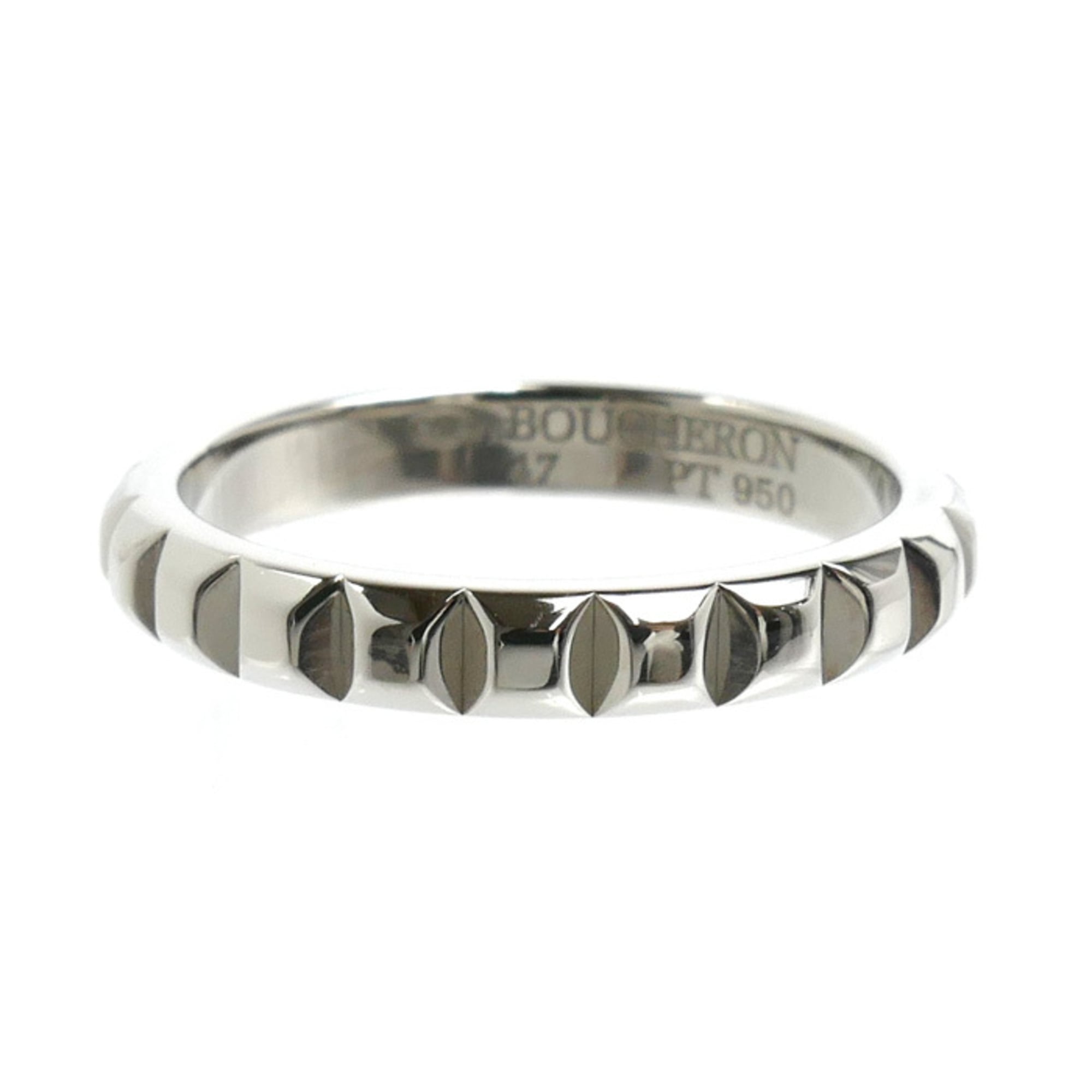 Boucheron Platinum 950 Band Ring (Pre-Owned)