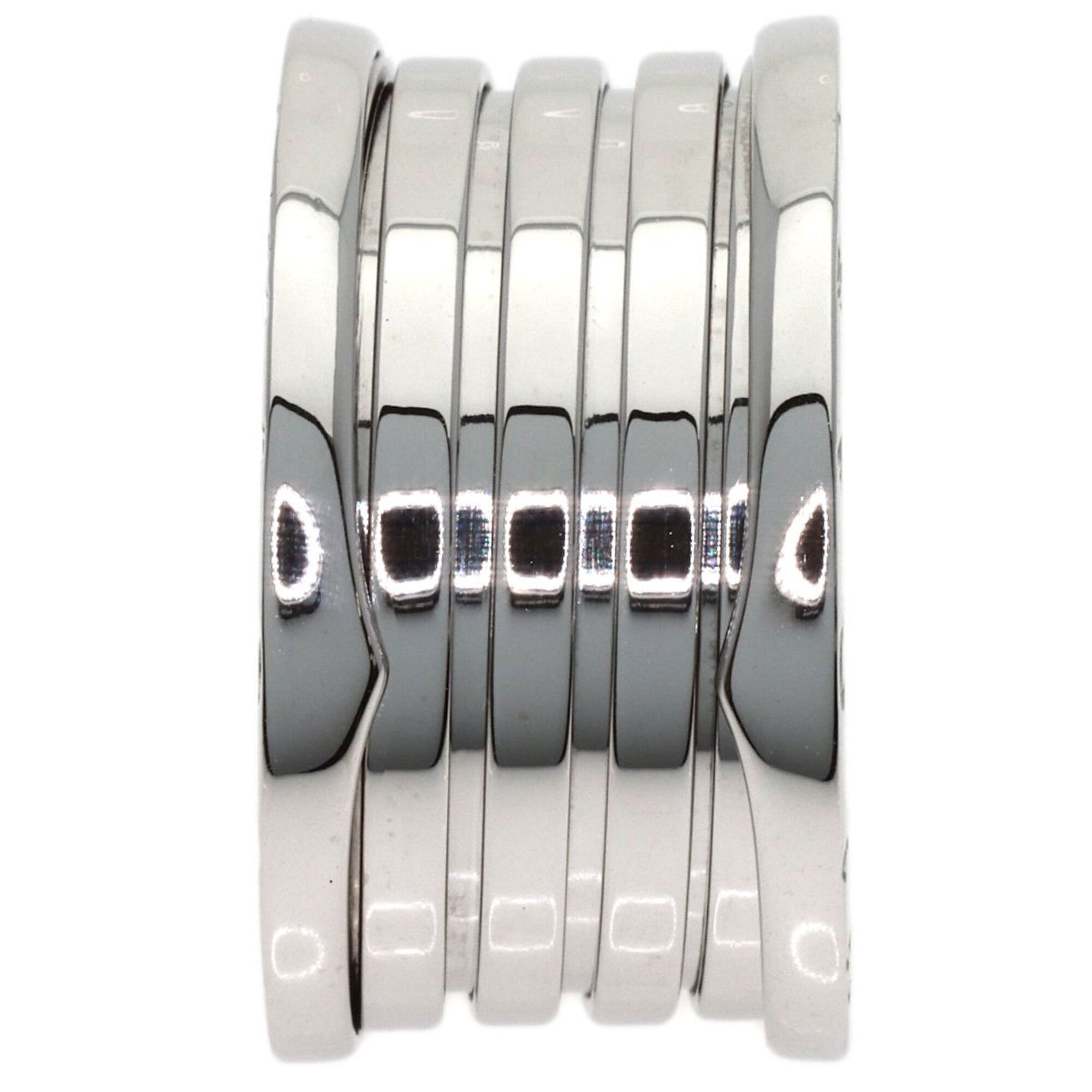 Bvlgari White Gold (18K) Band Ring (Pre-Owned)
