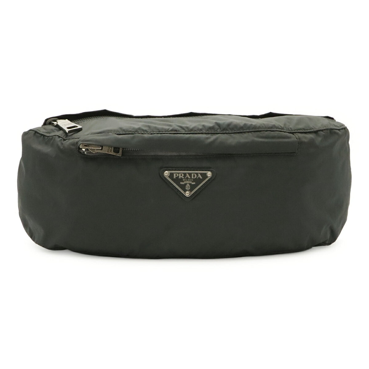 Prada Gray Nylon Sling Bag (Pre-Owned)
