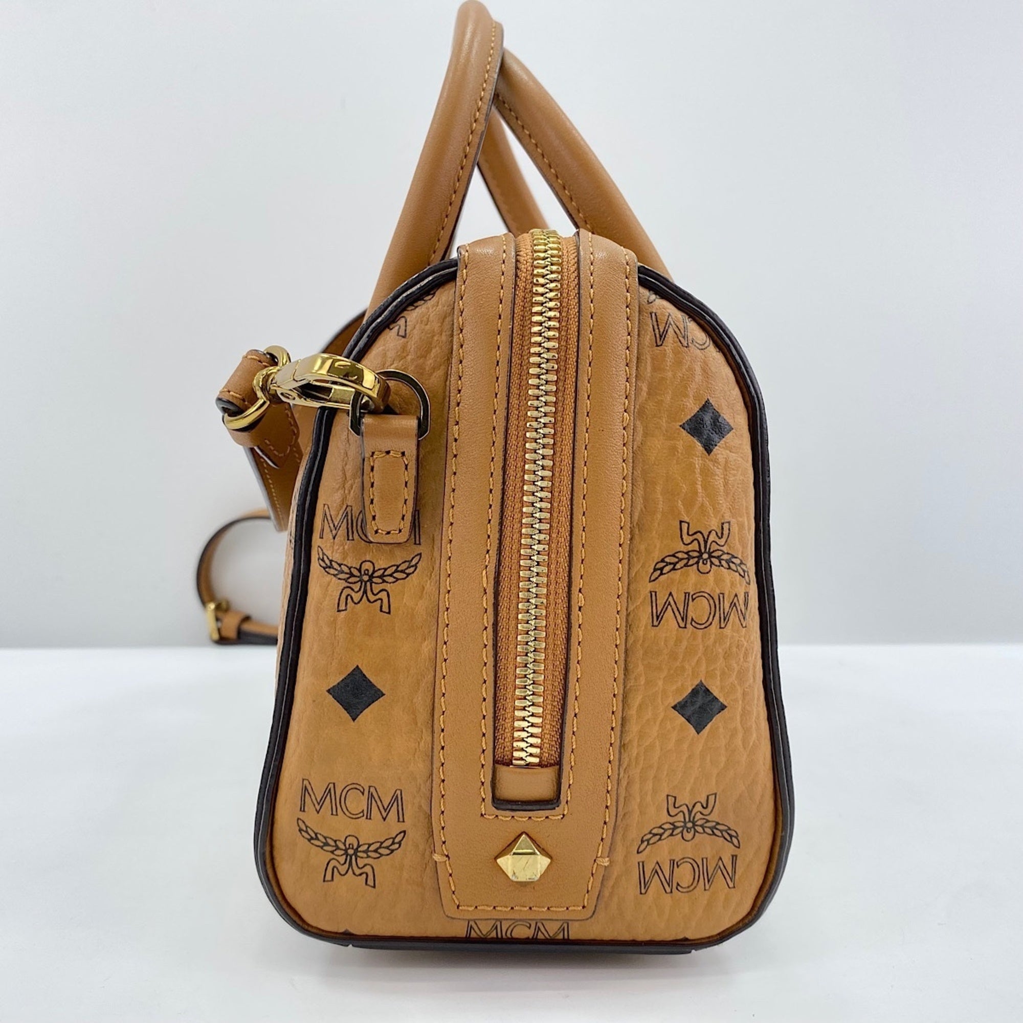 Mcm Brown Handbag (Pre-Owned)