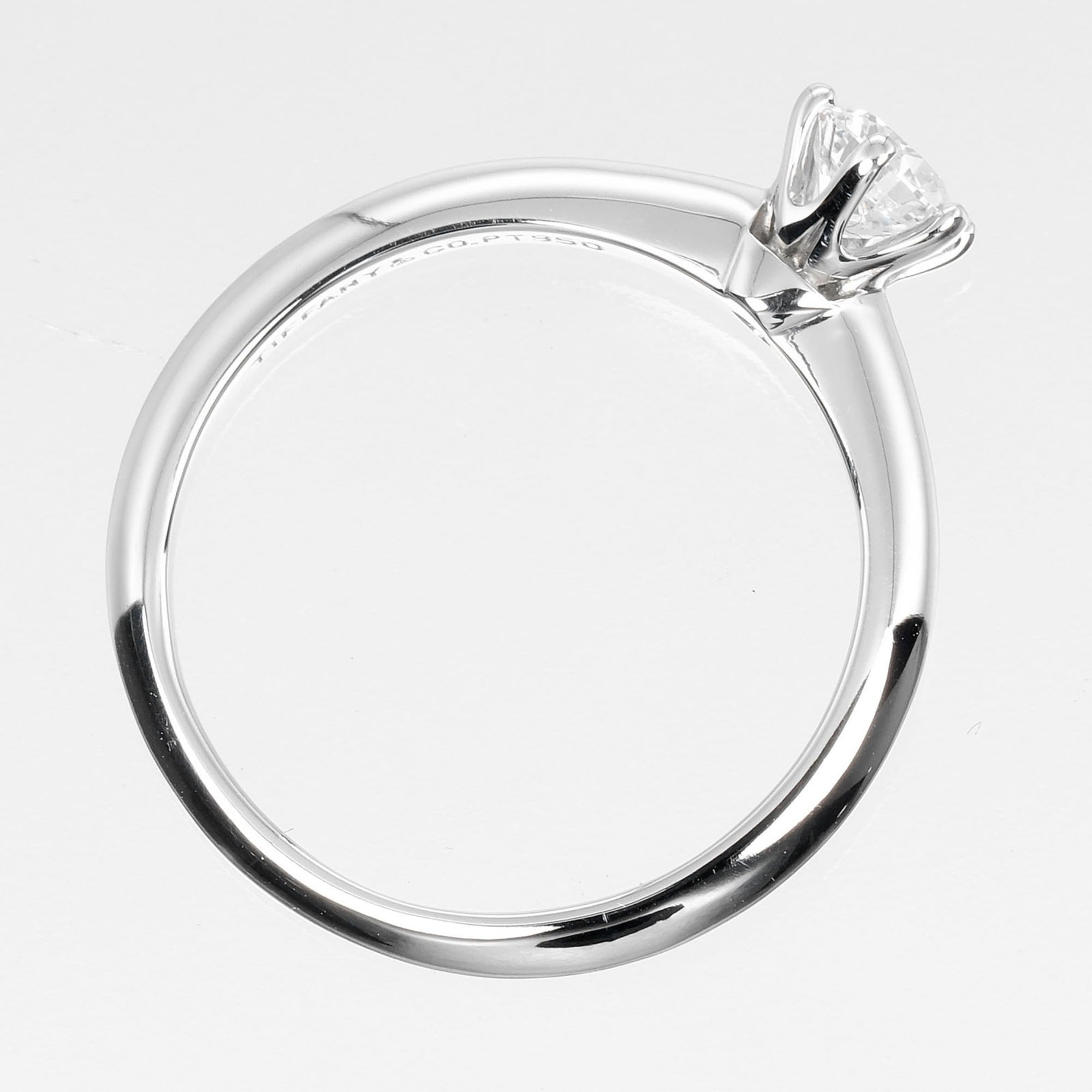 Tiffany Platinum 950 Band Ring (Pre-Owned)