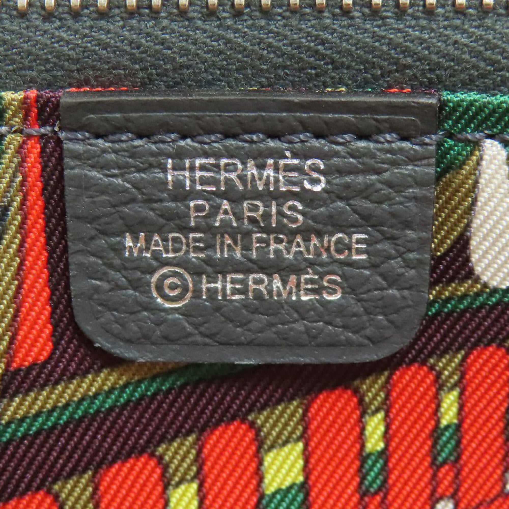 Hermes Gray Epsom Leather Long Wallet (Bi-Fold) (Pre-Owned)