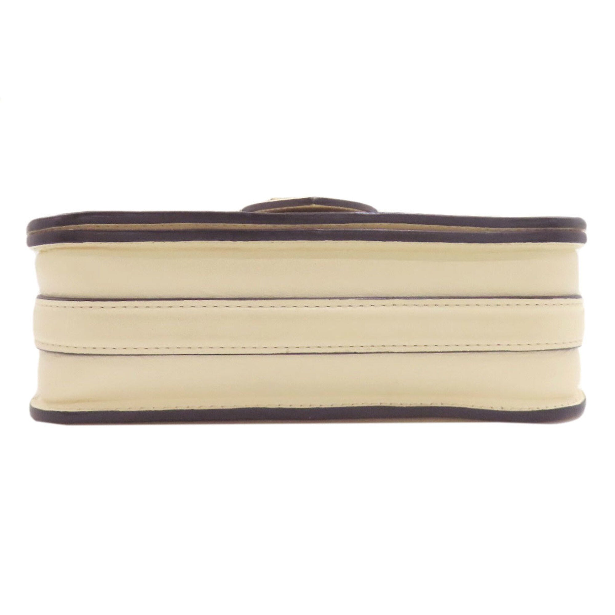 Louis Vuitton Beige Leather Shoulder Bag (Pre-Owned)