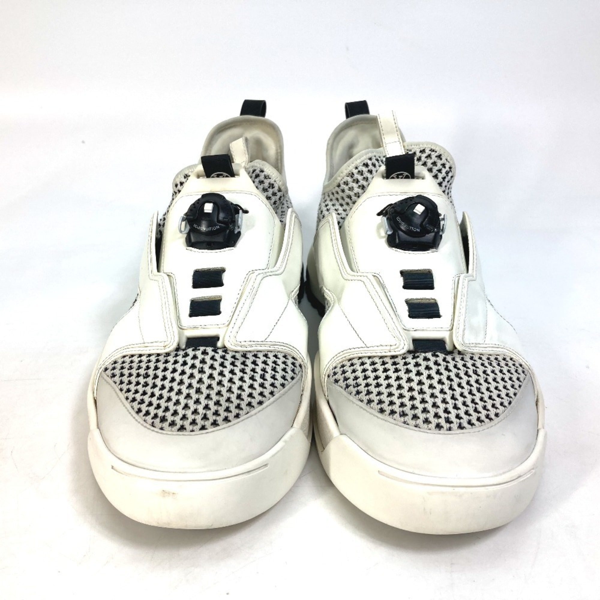 Louis Vuitton Black White Sneakers (Pre-Owned)