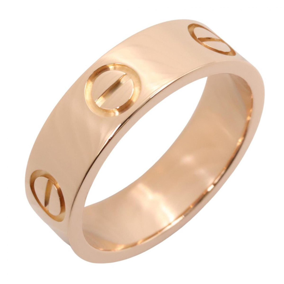 Cartier Pink Gold Pink Gold (18K) Band Ring (Pre-Owned)