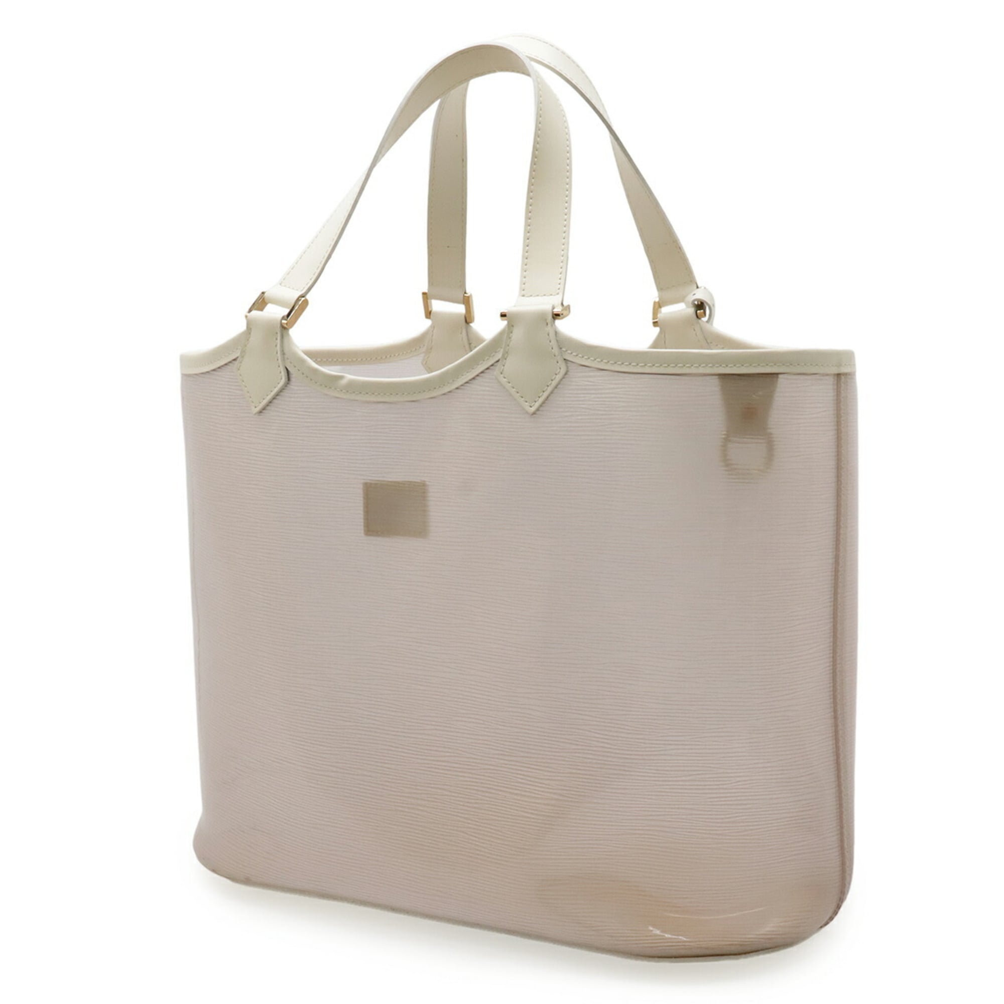 Louis Vuitton Coconut Vinyl Leather Tote Bag (Pre-Owned)