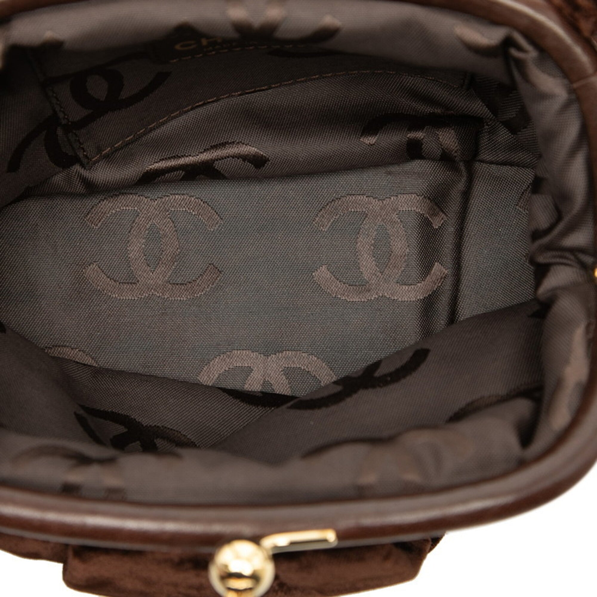 Chanel Brown Leather Handbag (Pre-Owned)