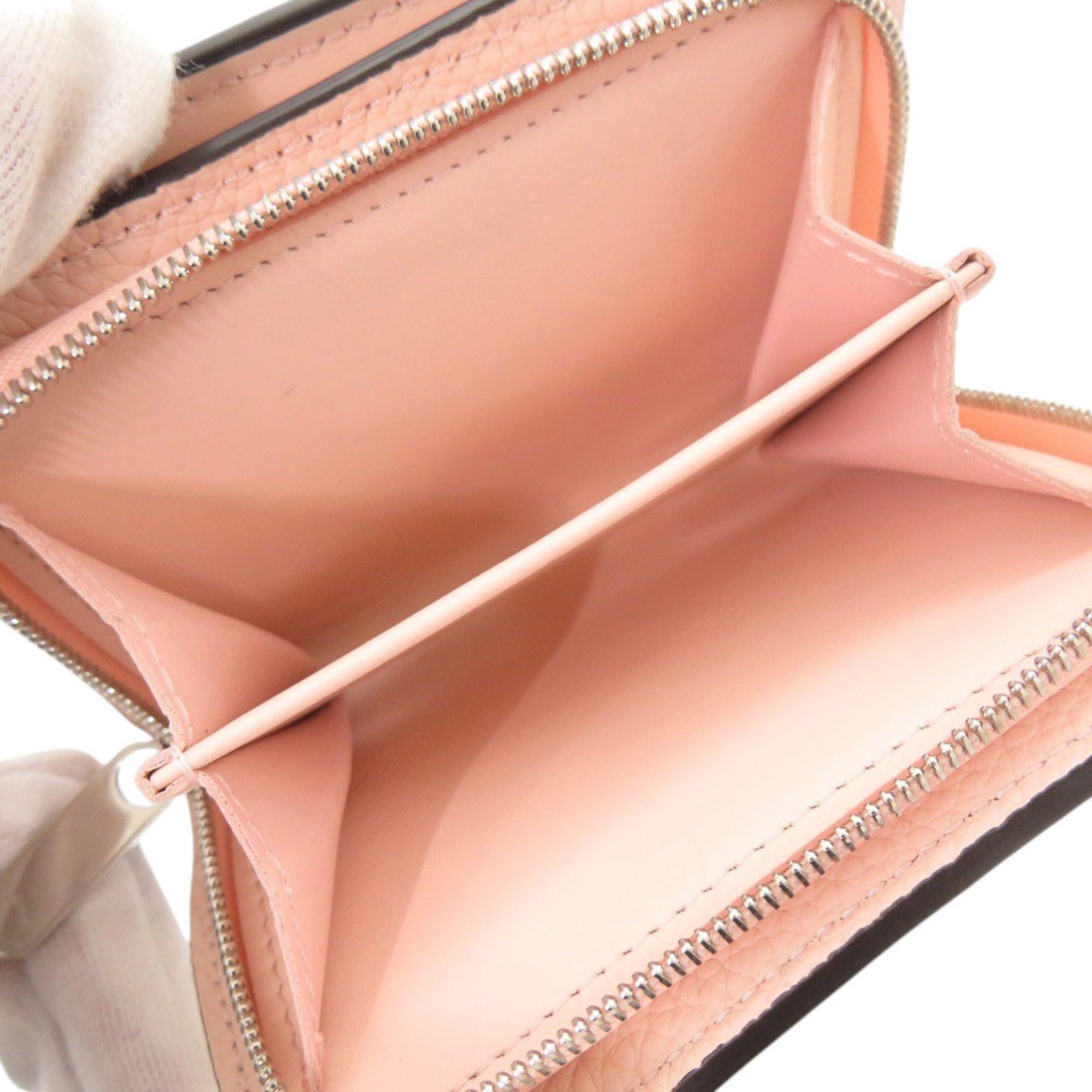 Louis Vuitton Pink Mahina Leather Wallet (Bi-Fold) (Pre-Owned)