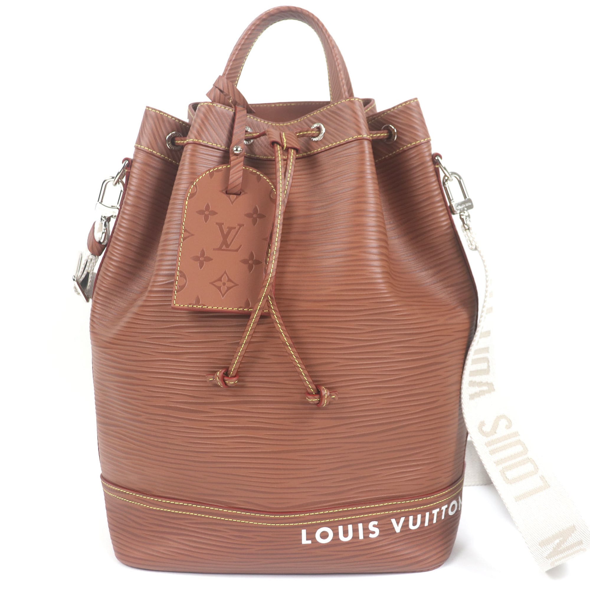 Louis Vuitton Brown Epi Leather Handbag Shoulder Bag (Pre-Owned)