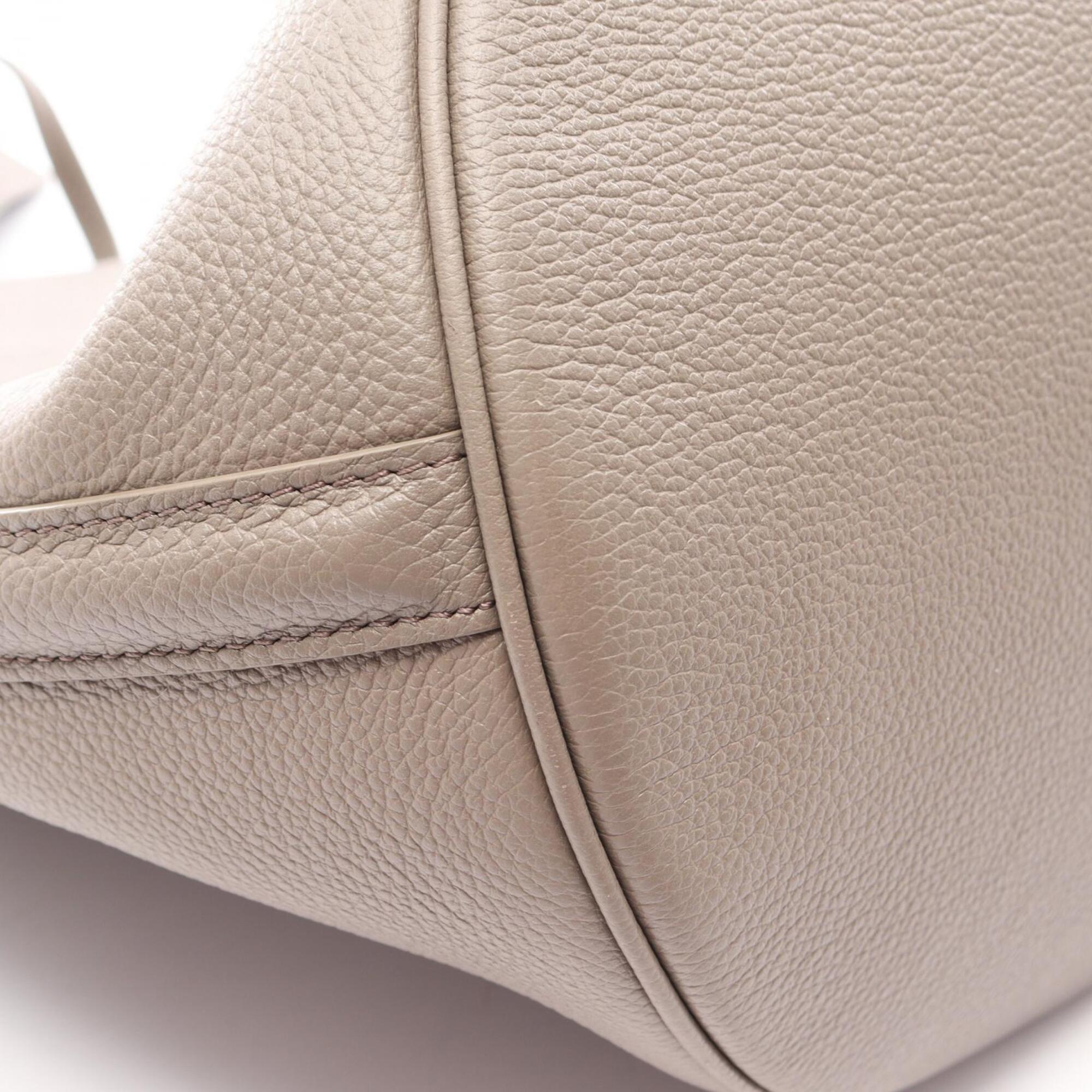 Celine Beige Leather Handbag Pouch (Pre-Owned)